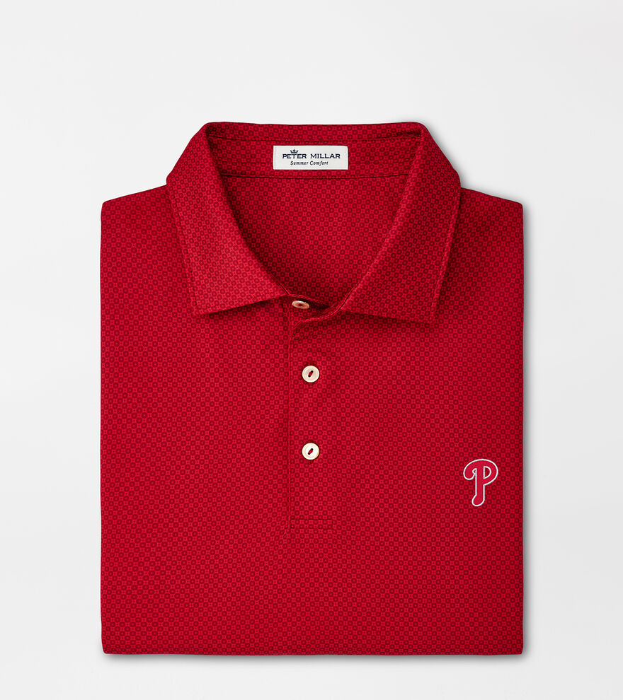Philadelphia Phillies Dolly Performance Jersey Polo image number 1