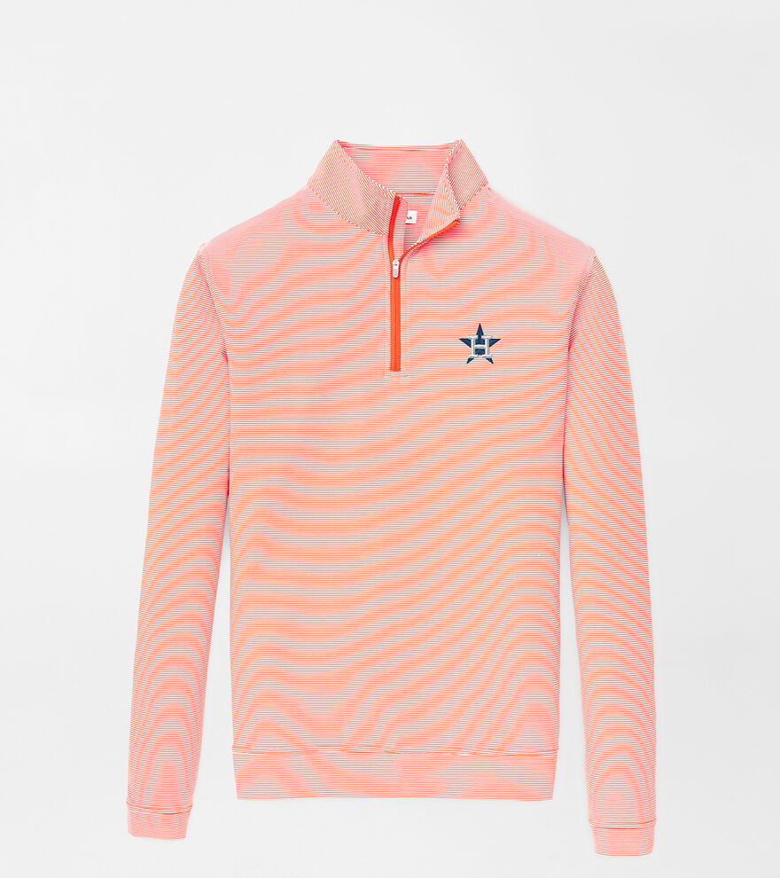 Houston Astros Perth Sugar Stripe Performance Quarter-Zip image number 1