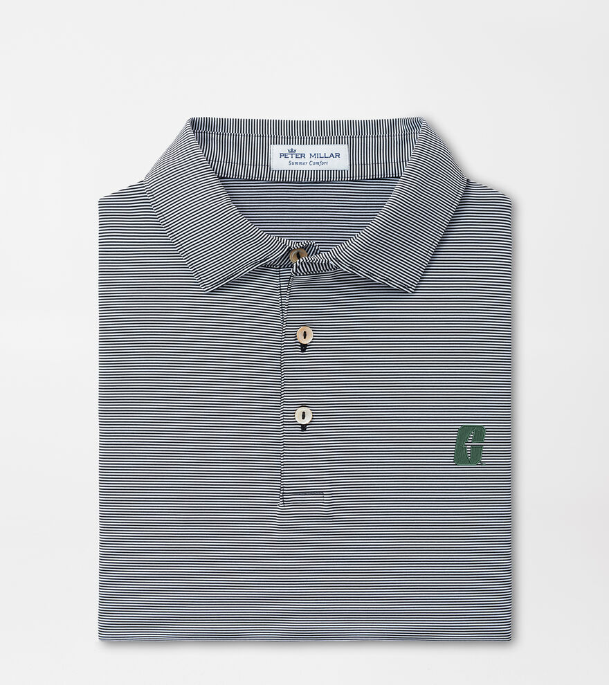 UNC Charlotte Jubilee Stripe Performance Polo image number 1