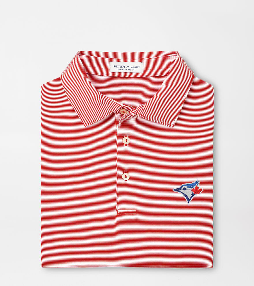 Toronto Blue Jays Jubilee Stripe Performance Polo image number 1