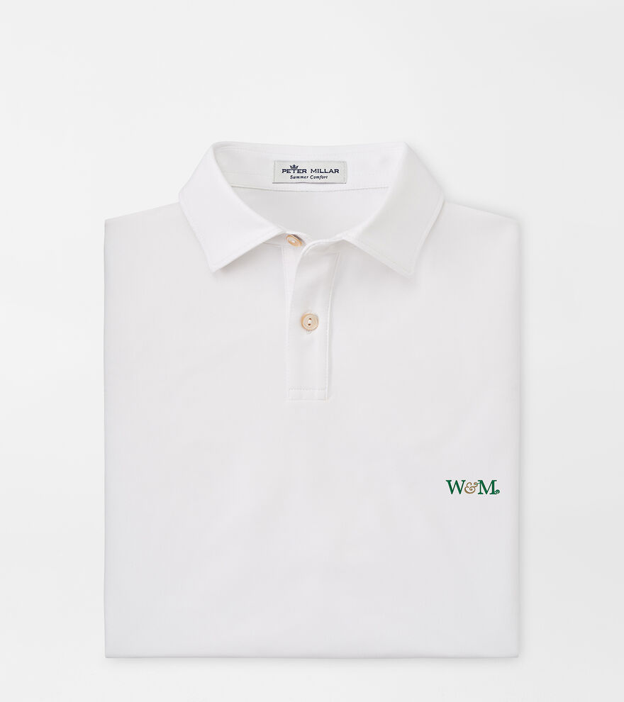 William & Mary Youth Solid Performance Jersey Polo image number 1