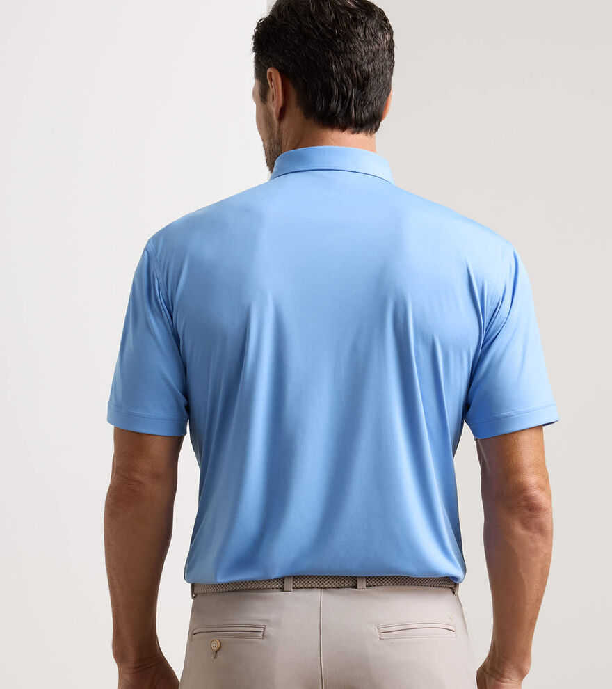Featherweight M&eacute;lange Performance Polo - Alternate Image 2