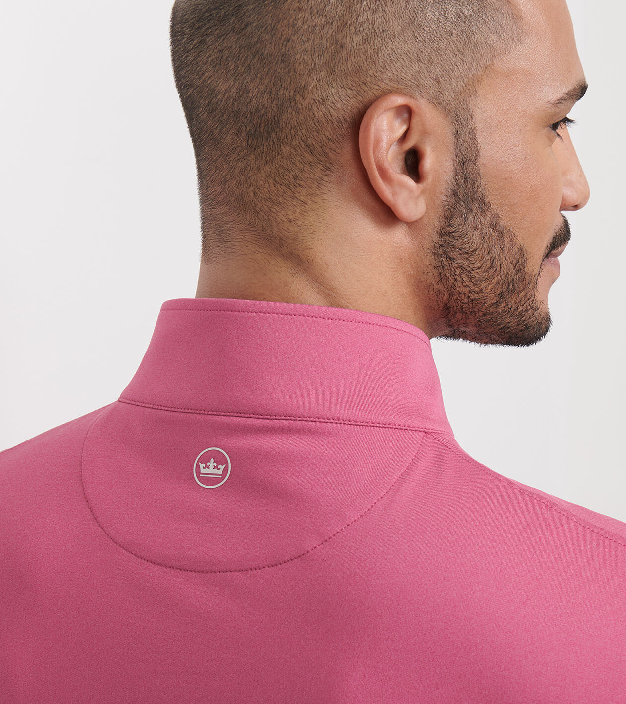 Perth Mélange Performance Quarter-Zip | Men's Pullovers