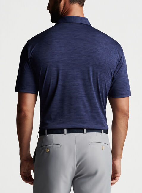 Featherweight Mélange Performance Polo | Men's Polo Shirts | Peter Millar