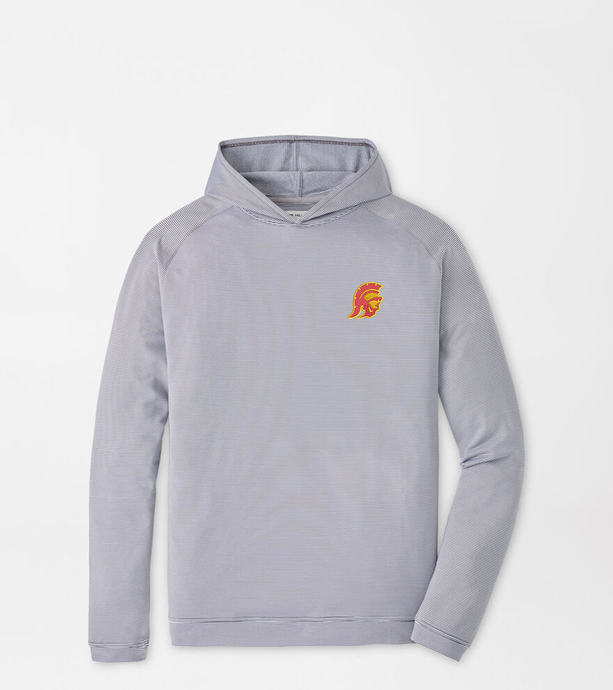 USC Trojan Pine Sugar Stripe Performance Hoodie image number 1