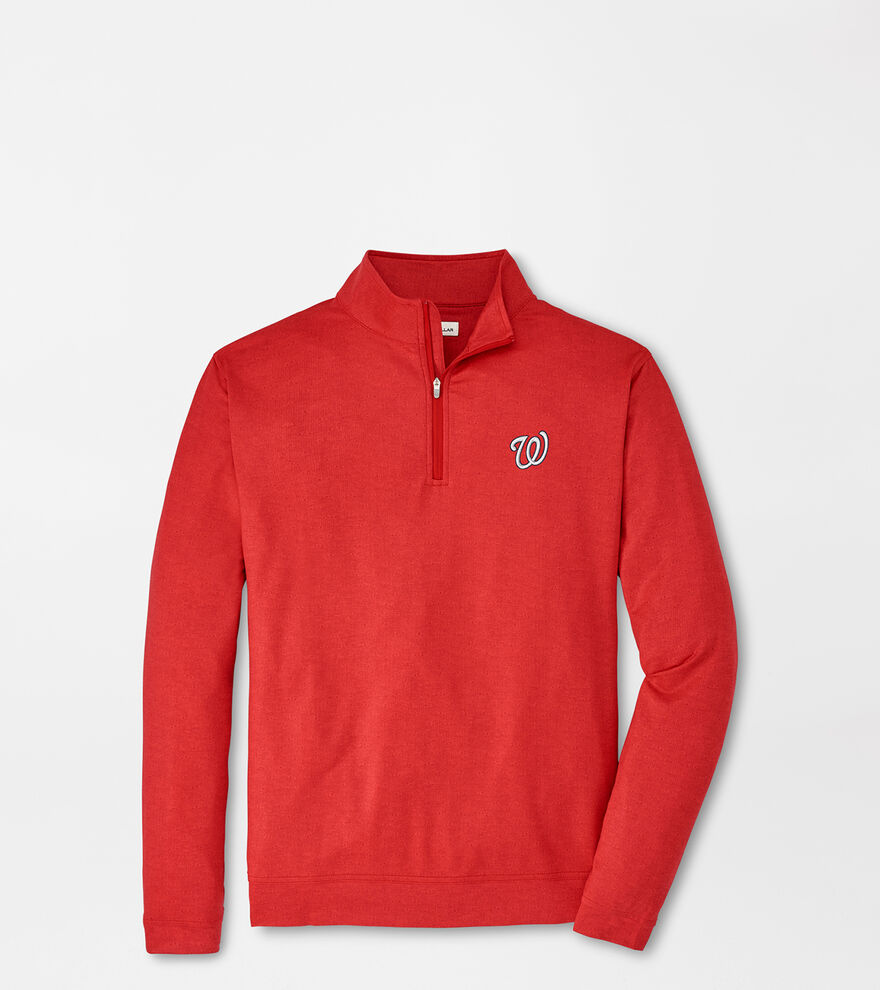 Washington Nationals Perth Stitch Performance Quarter-Zip image number 1