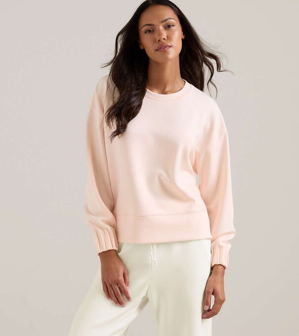 Flora Knit M&eacute;lange Crewneck - Alternate Image 1