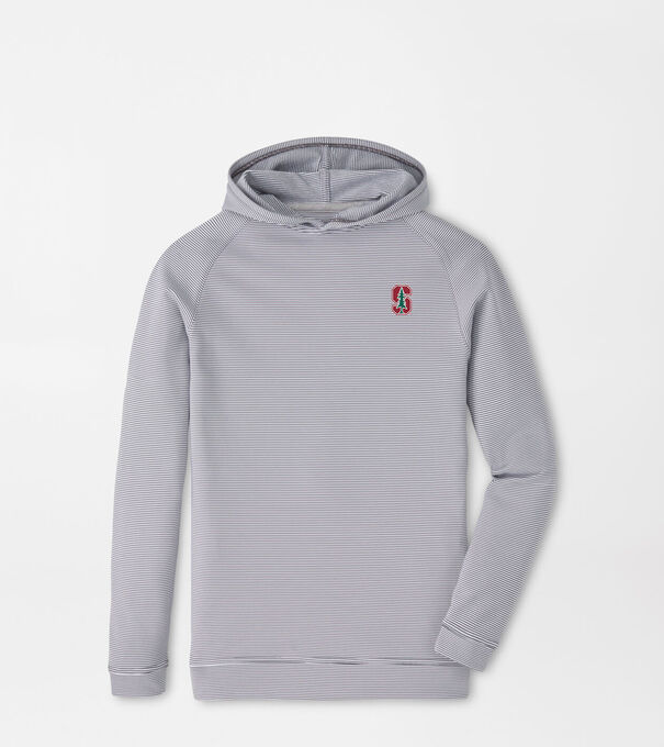 Stanford Pine Youth Sugar Stripe Performance Hoodie