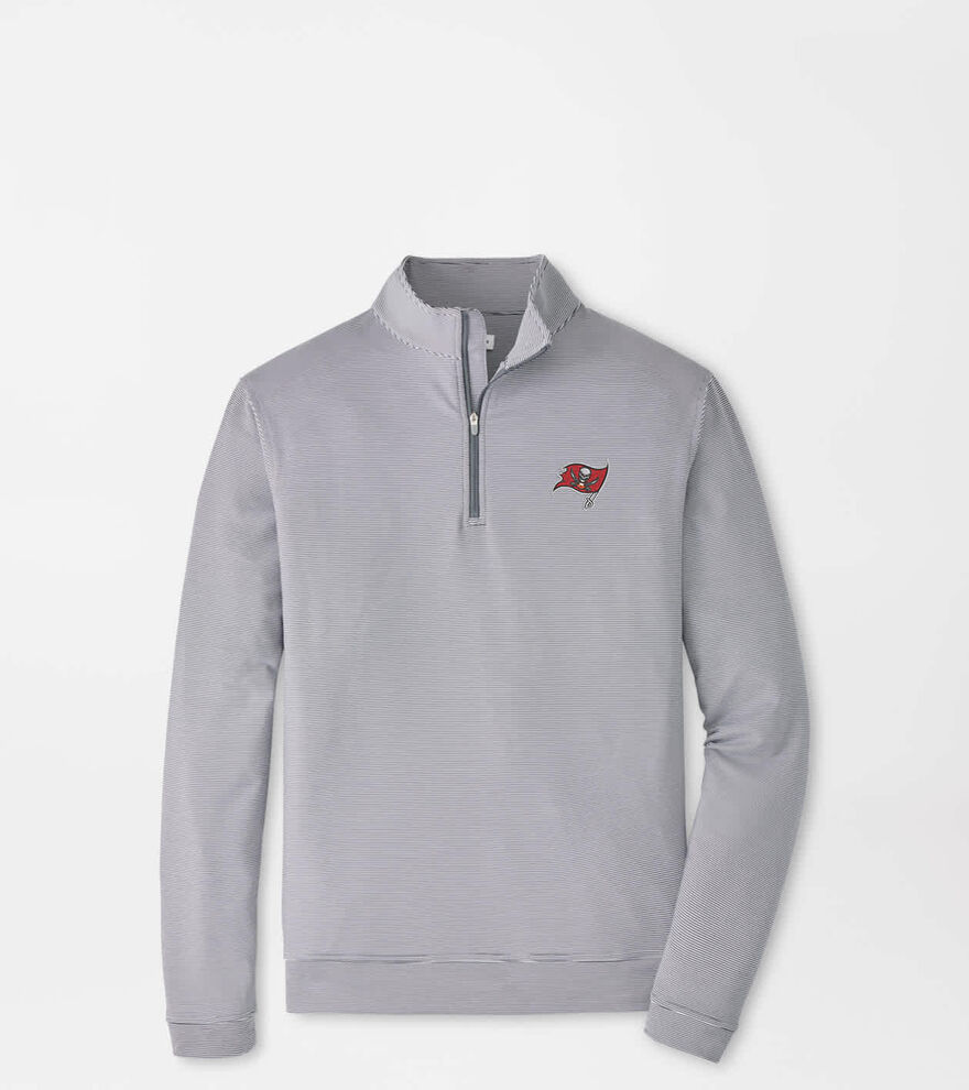 Tampa Bay Buccaneers Perth Sugar Stripe Performance Quarter-Zip