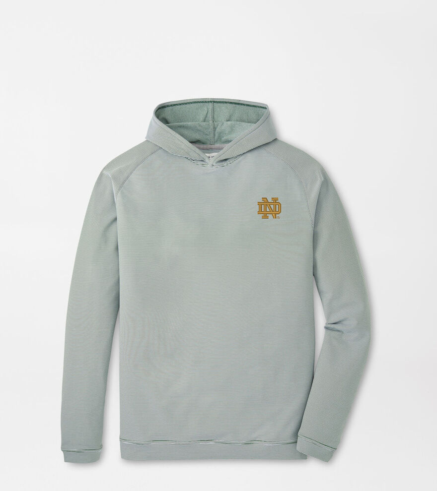 Notre Dame Pine Sugar Stripe Performance Hoodie image number 1