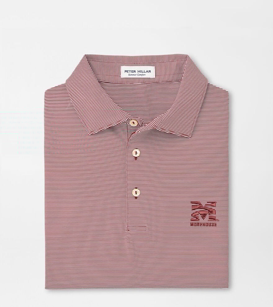 Morehouse College Jubilee Stripe Performance Polo image number 1