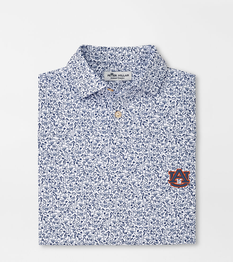 Auburn Youth Performance Jersey Polo image number 1