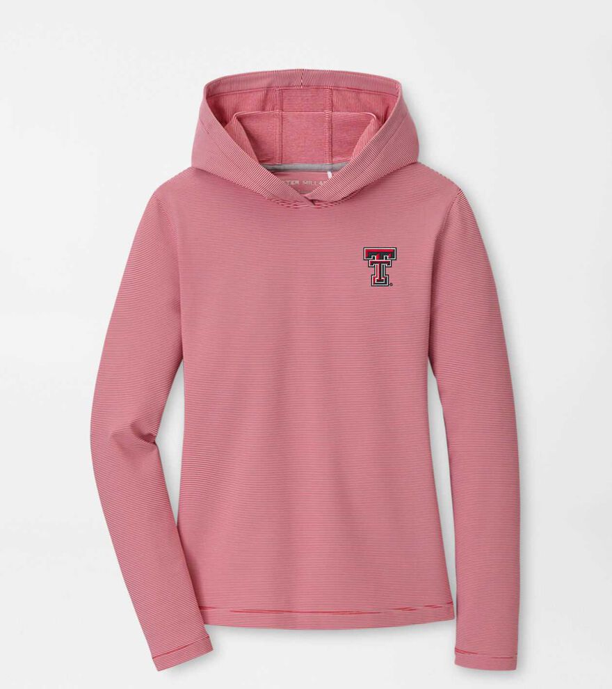 Texas Tech Women's Pine Sugar Stripe Performance Hoodie
