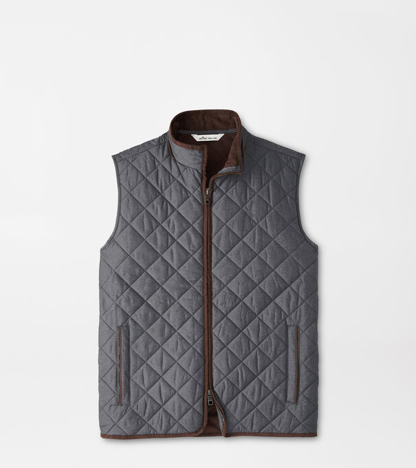 Peter Millar Sweater Vest Mens Large L V Neck Cashmere Luxury