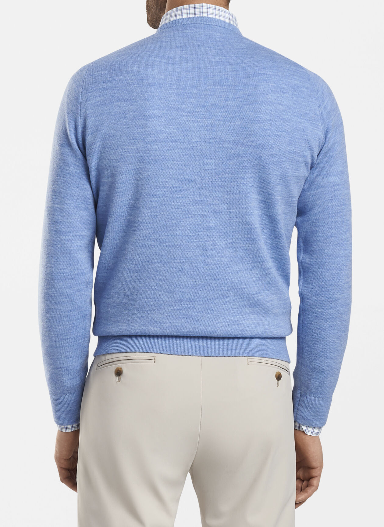 ★★ ★★ Interlock crewneck wool sweater T12E7 Wool Interlock Crewneck | Peter Millar