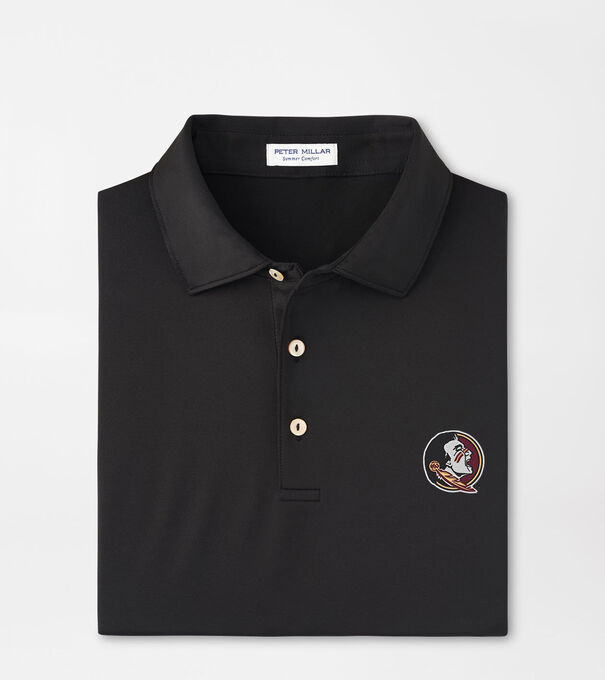Florida State Seminole Solid Performance Jersey Polo