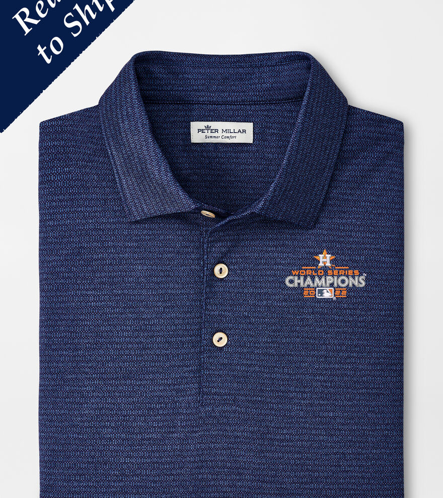 Houston Astros World Series Groove Performance Jersey Polo