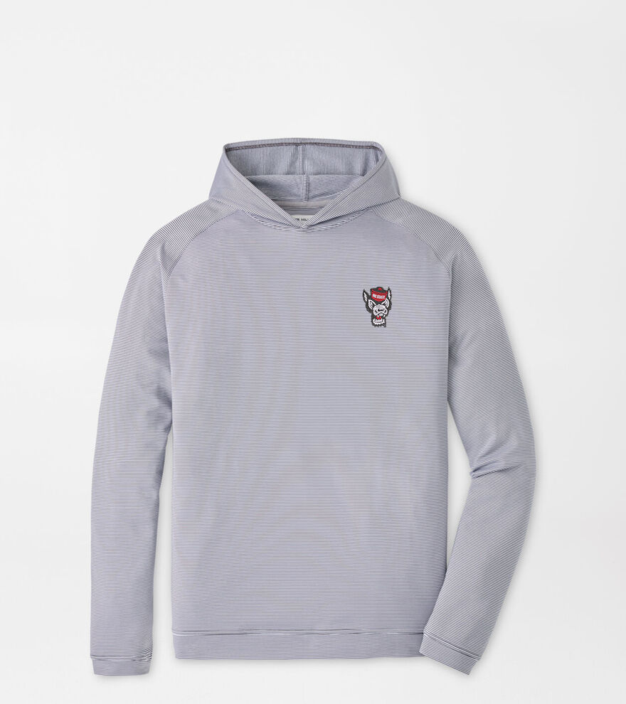 NC State Wolfpack Pine Sugar Stripe Performance Hoodie