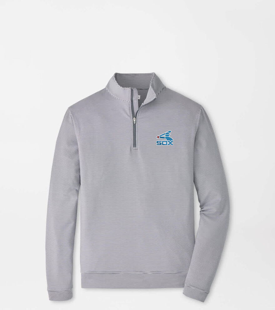 Cooperstown Chicago White Sox Perth Sugar Stripe Performance Quarter-Zip