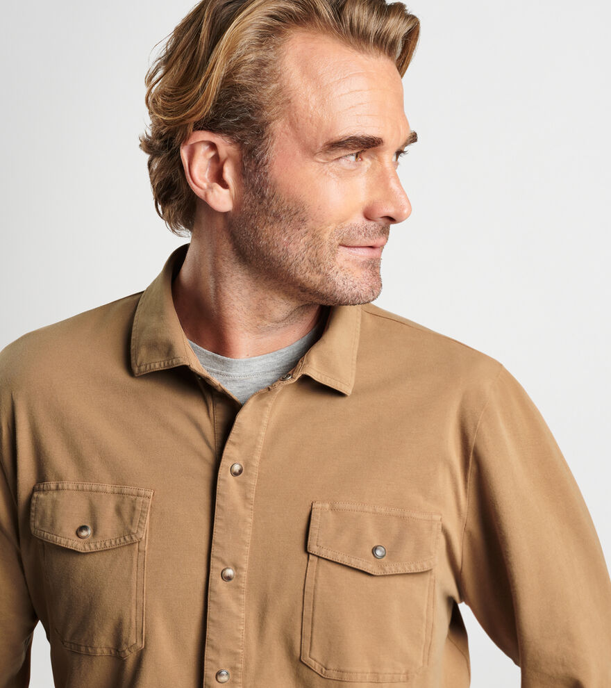 Lava Wash Snap Front Shirt image number 4