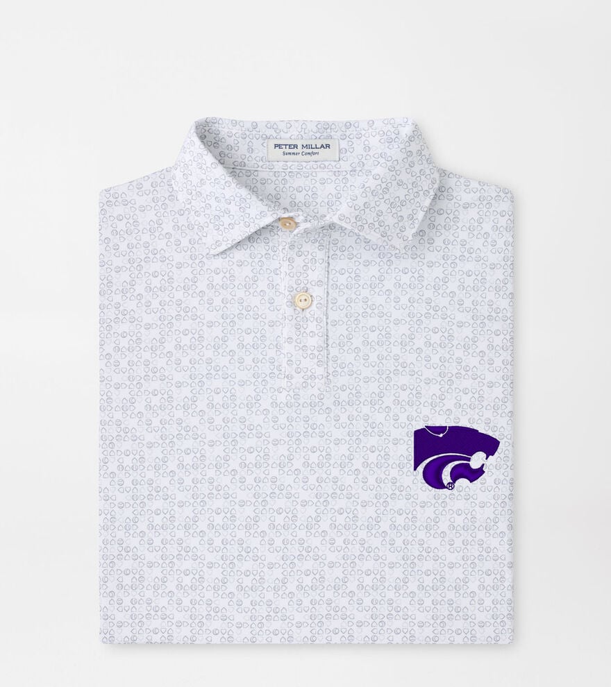 Kansas State Bases Loaded Youth Performance Jersey Polo image number 1