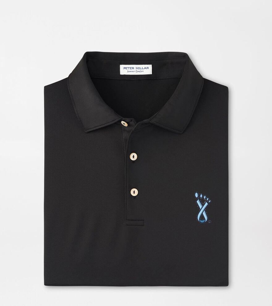 UNC Lineberger Cancer Center Solid Performance Jersey Polo