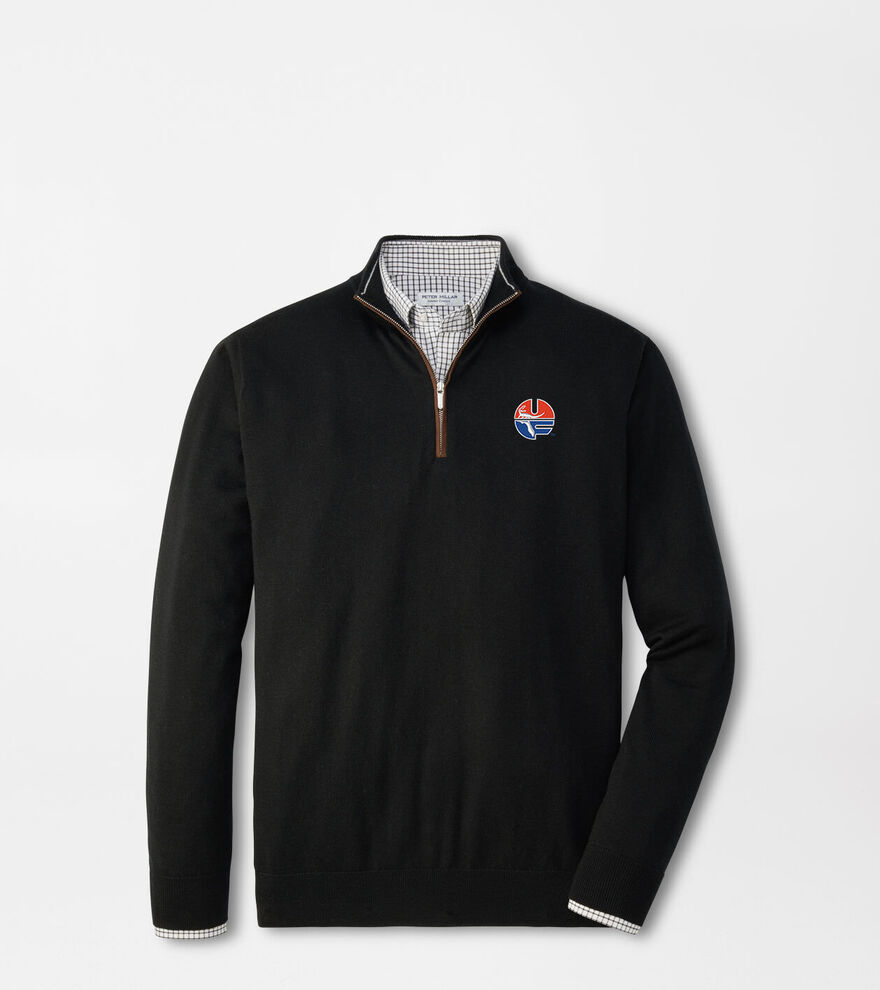 Florida Vault Autumn Crest Suede Trim Quarter-Zip image number 1
