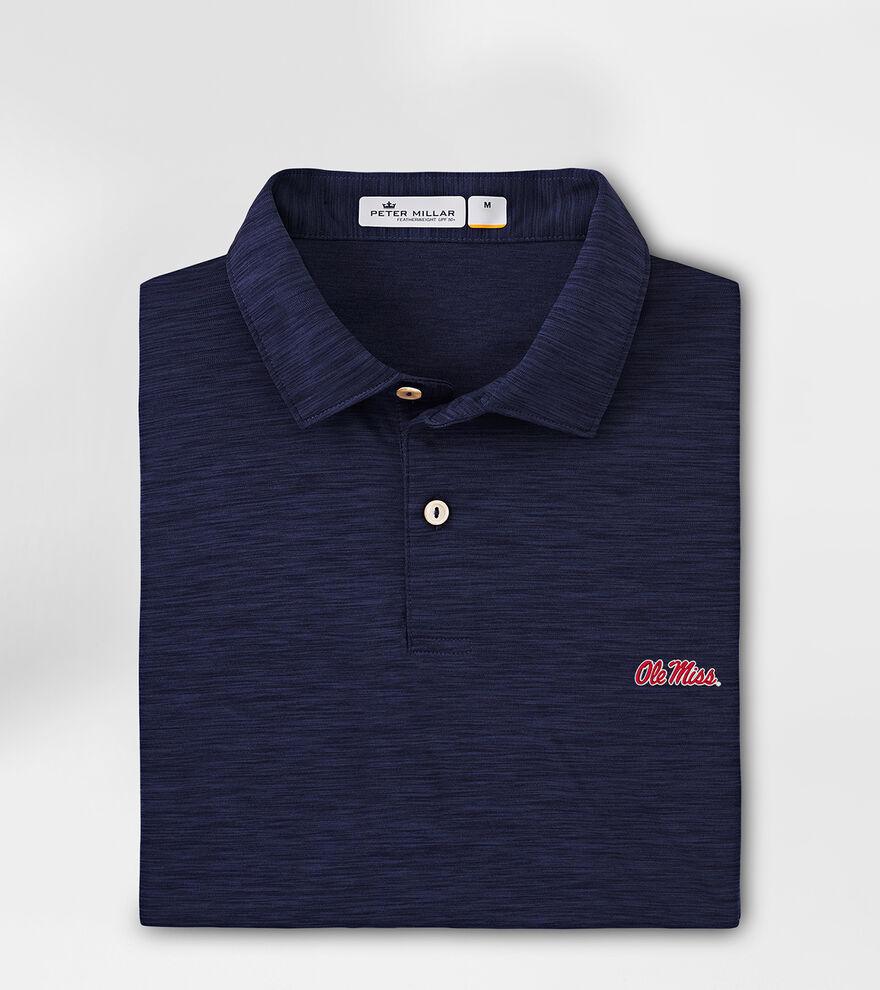 Ole Miss Featherweight Melange Polo image number 1