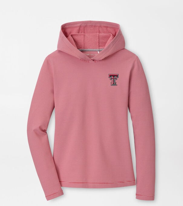 Texas Tech Women's Pine Sugar Stripe Performance Hoodie