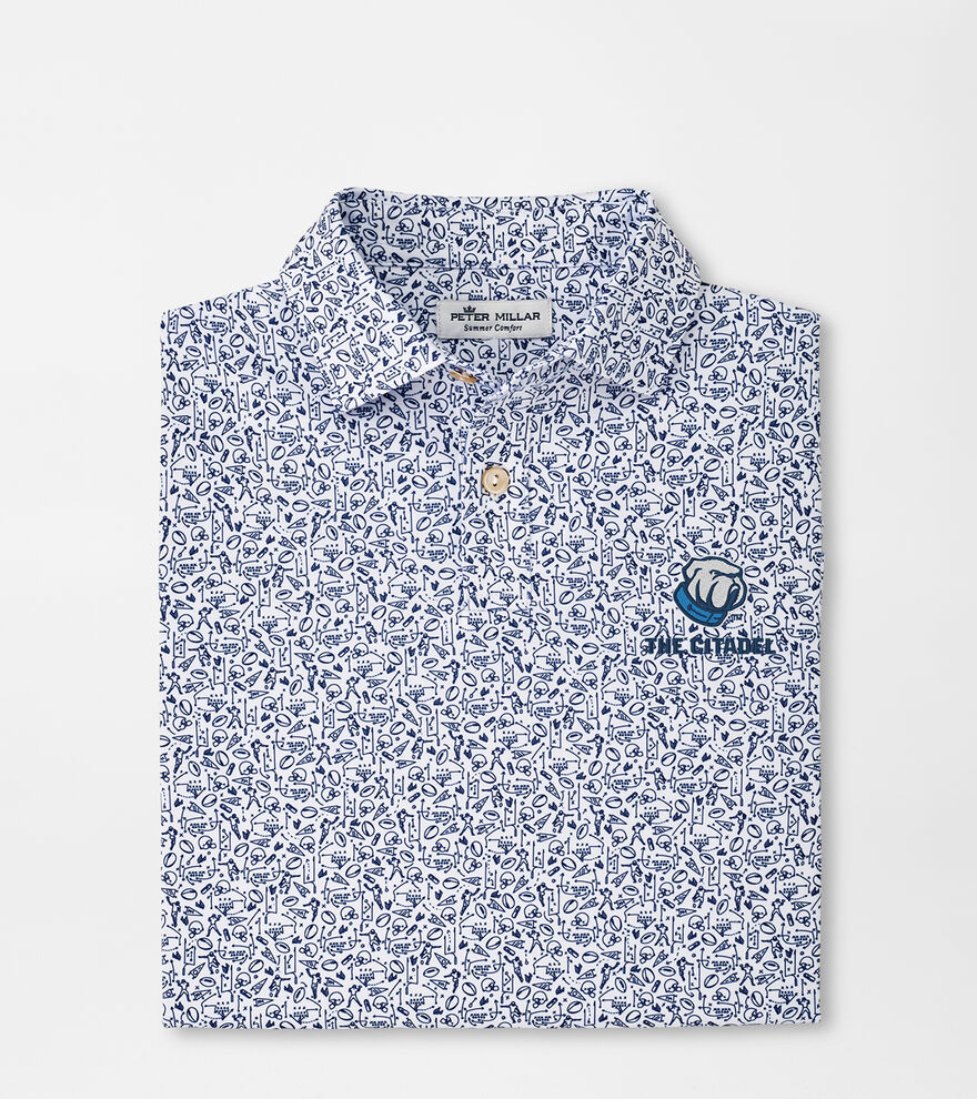 The Citadel Youth Performance Jersey Polo image number 1