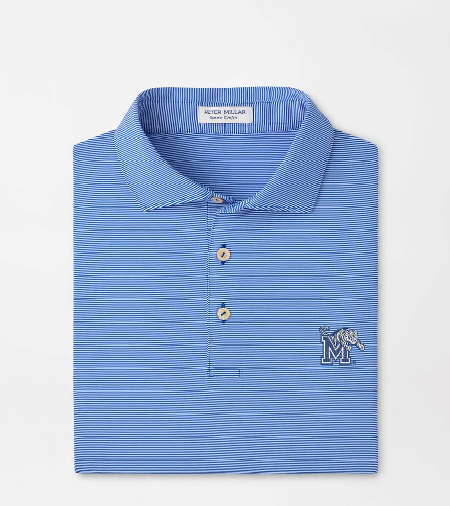 Memphis Jubilee Stripe Performance Polo