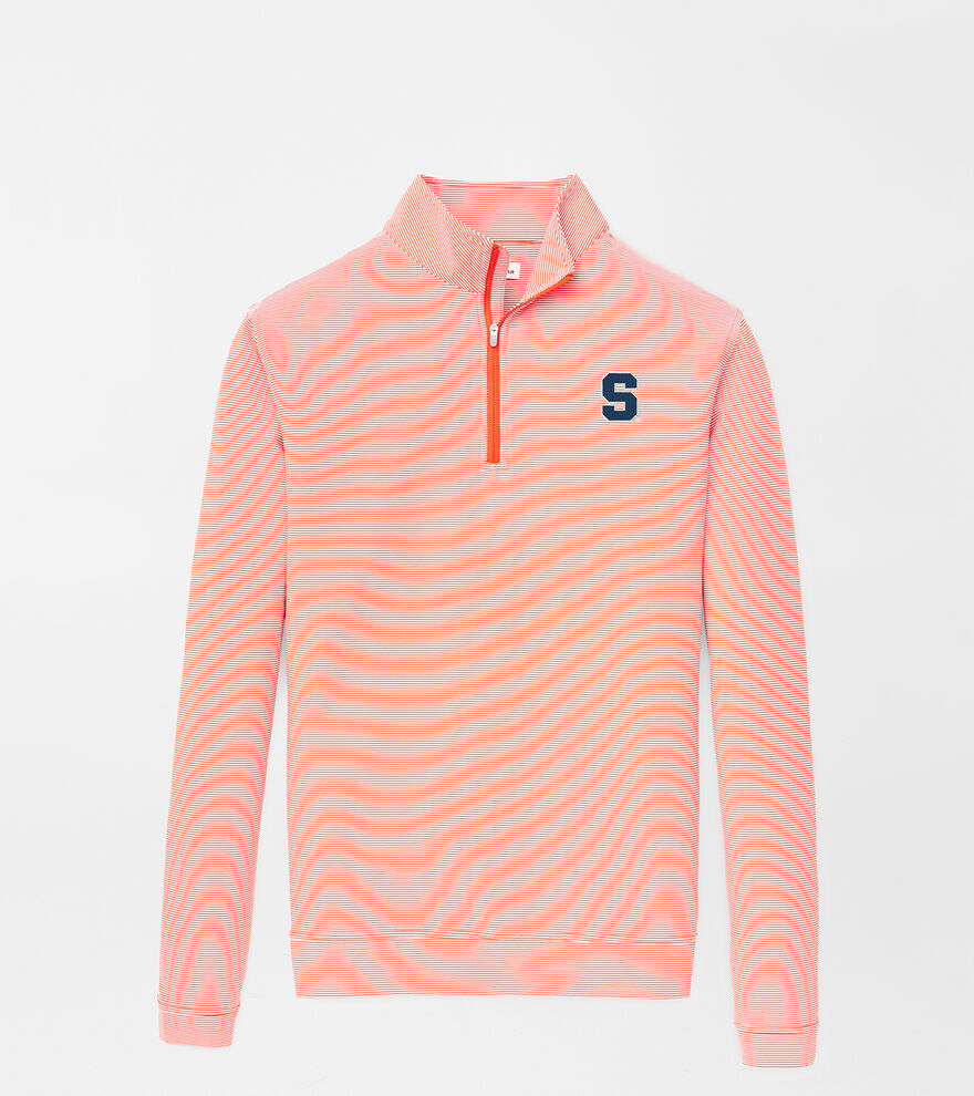 Syracuse Perth Sugar Stripe Performance Quarter-Zip image number 1