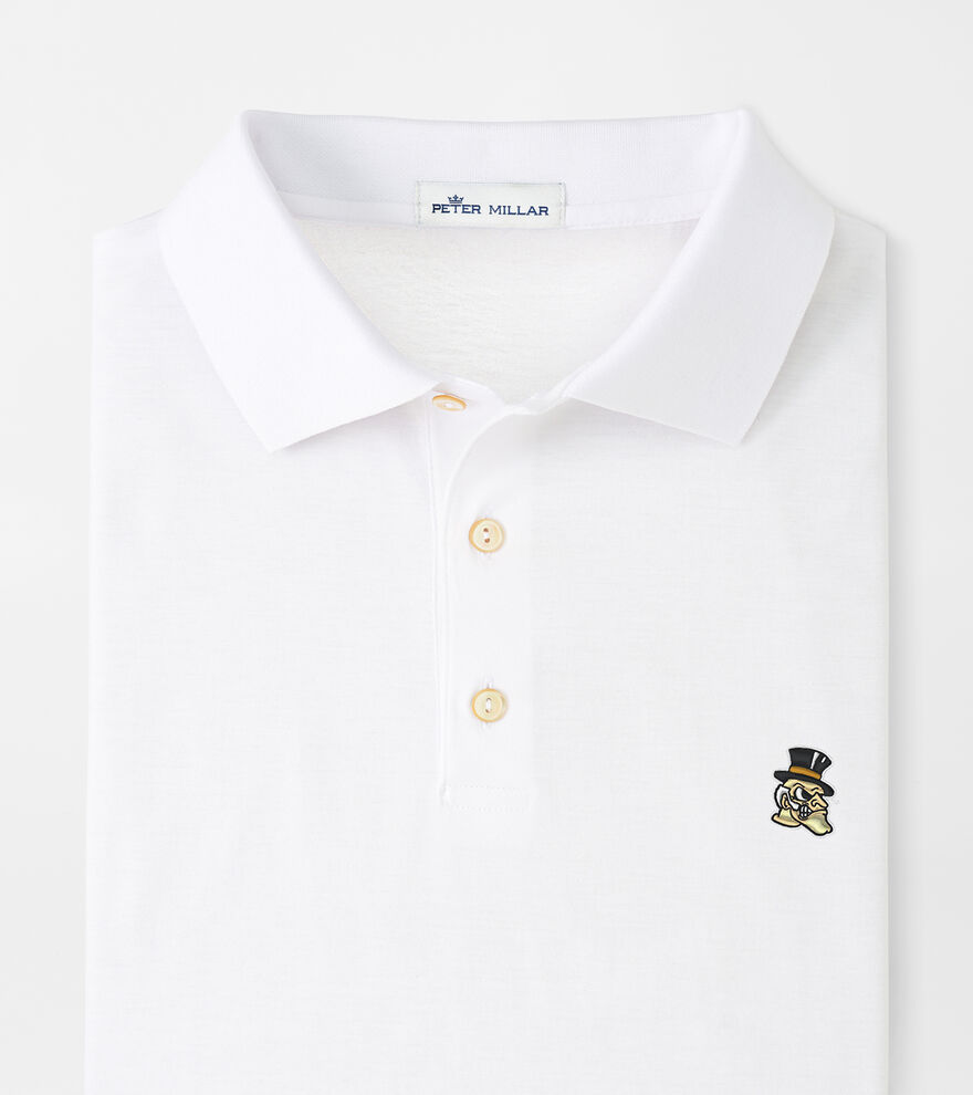 Wake Forest Demon Deacon Solid Cotton Polo image number 1