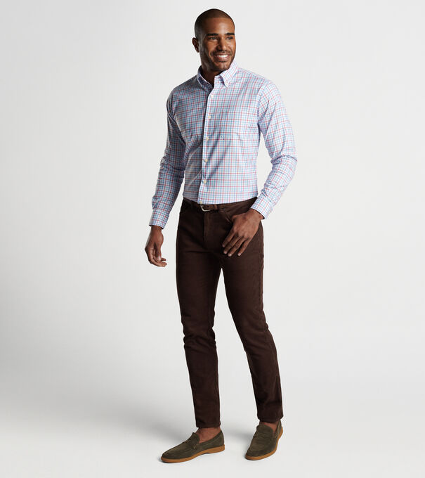Cutler Cotton-Stretch Sport Shirt
