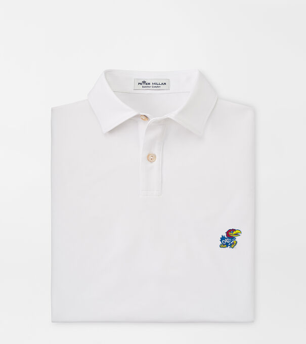 Kansas Youth Solid Performance Jersey Polo