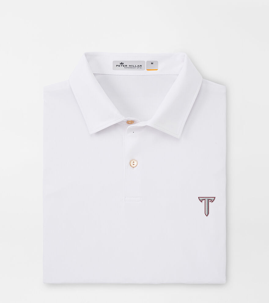 Troy University Featherweight Melange Polo image number 1