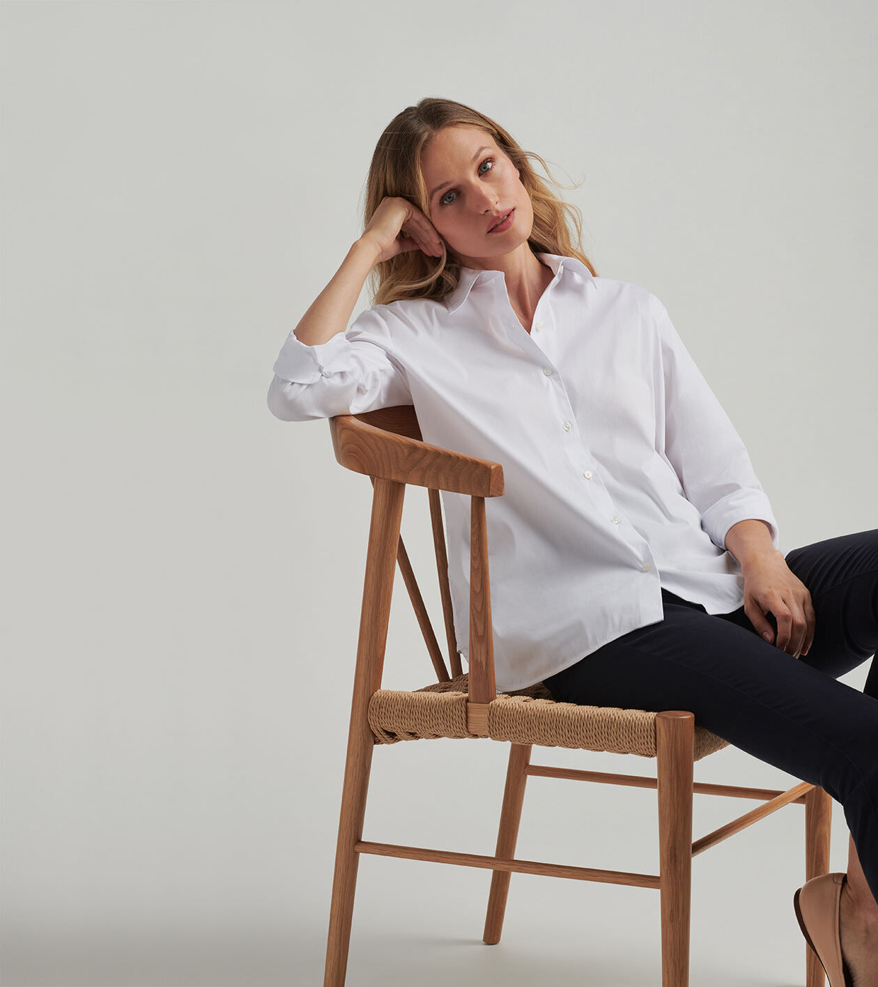 Smith Stretch Button Up Blouse | Women's Tops | Peter Millar