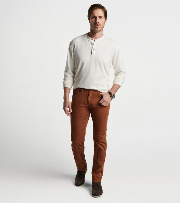 Superior Soft Corduroy Five-Pocket Pant