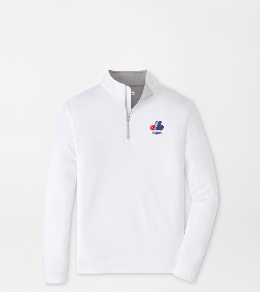 Cooperstown Montreal Expos Perth Performance Quarter-Zip image number 1