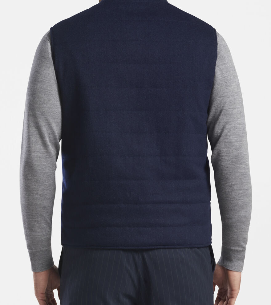 Stealth Cashmere Reversible Vest image number 3