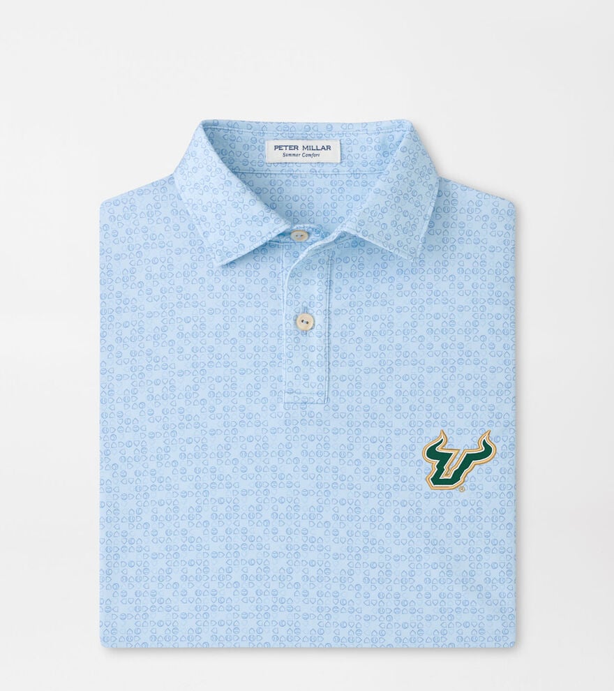 University of South Florida Bases Loaded Youth Performance Jersey Polo image number 1