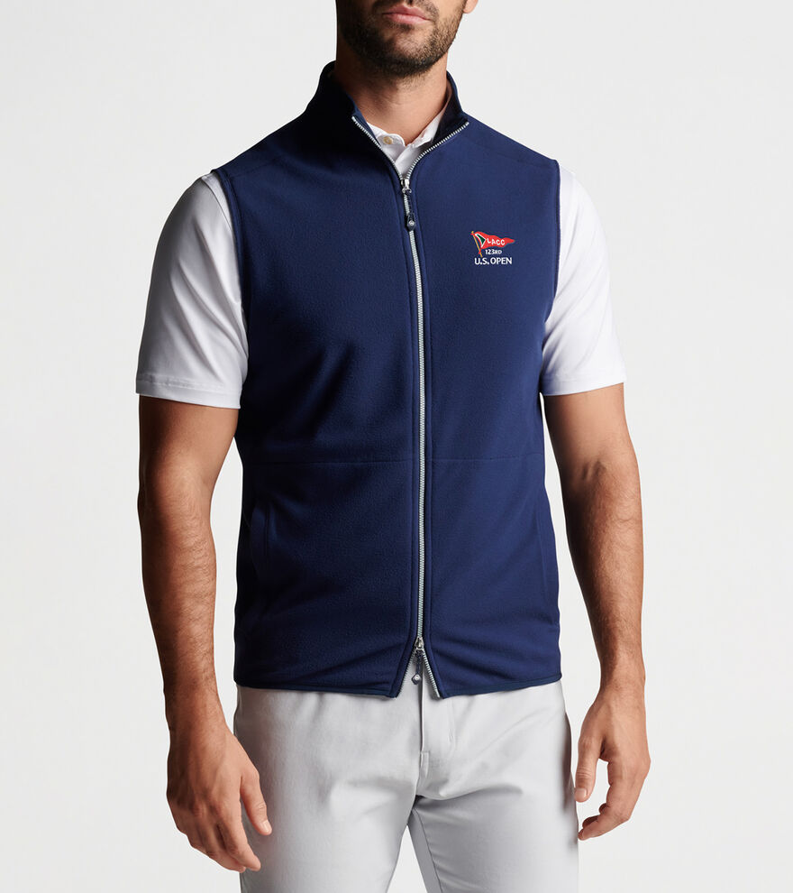 123rd U.S. Open Thermal Flow Micro Fleece Vest image number 3