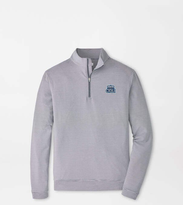 Old Dominion University Perth Sugar Stripe Performance Quarter-Zip