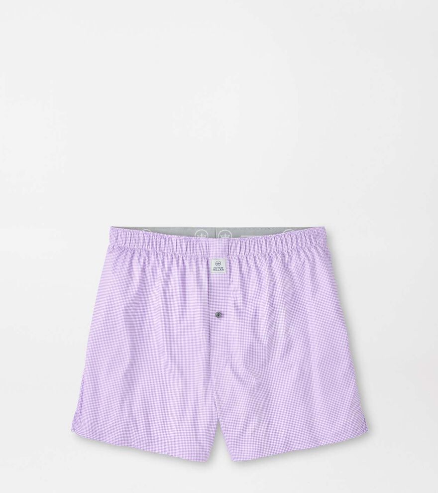 Gingham Performance Boxer Short image number 1