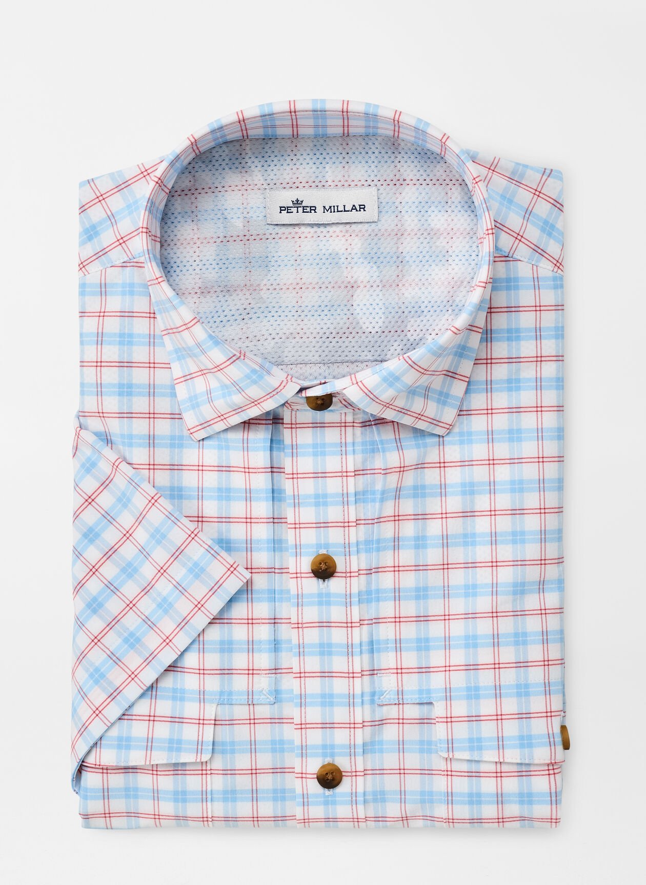 Gulf Vented Short Sleeve Shirt Peter Millar