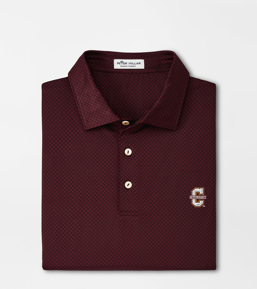 College of Charleston Dolly Performance Jersey Polo image number 1