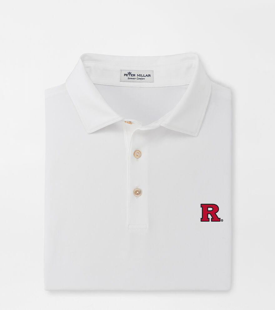 Rutgers Performance Polo Men's Collegiate Apparel Peter Millar
