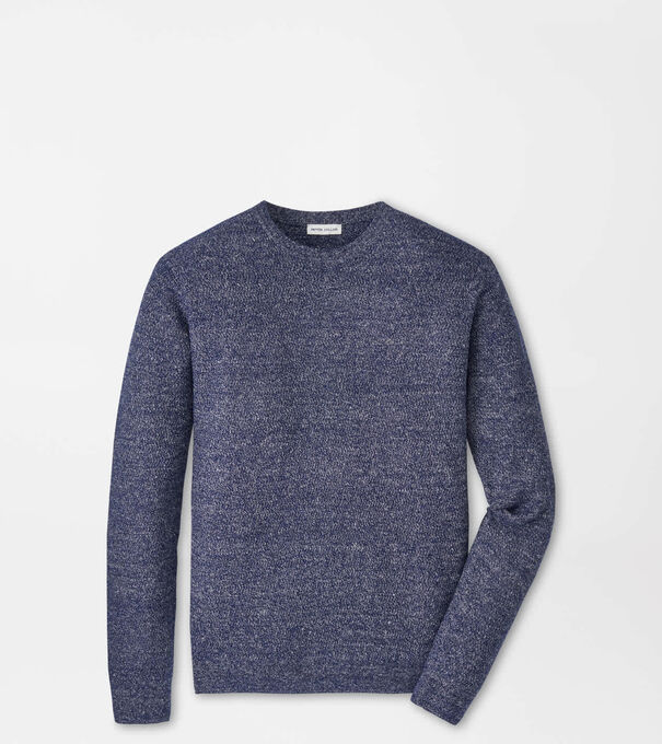 Crosswinds Textured Crewneck Sweater