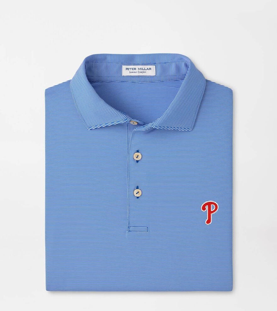 Philadelphia Phillies Jubilee Stripe Performance Polo