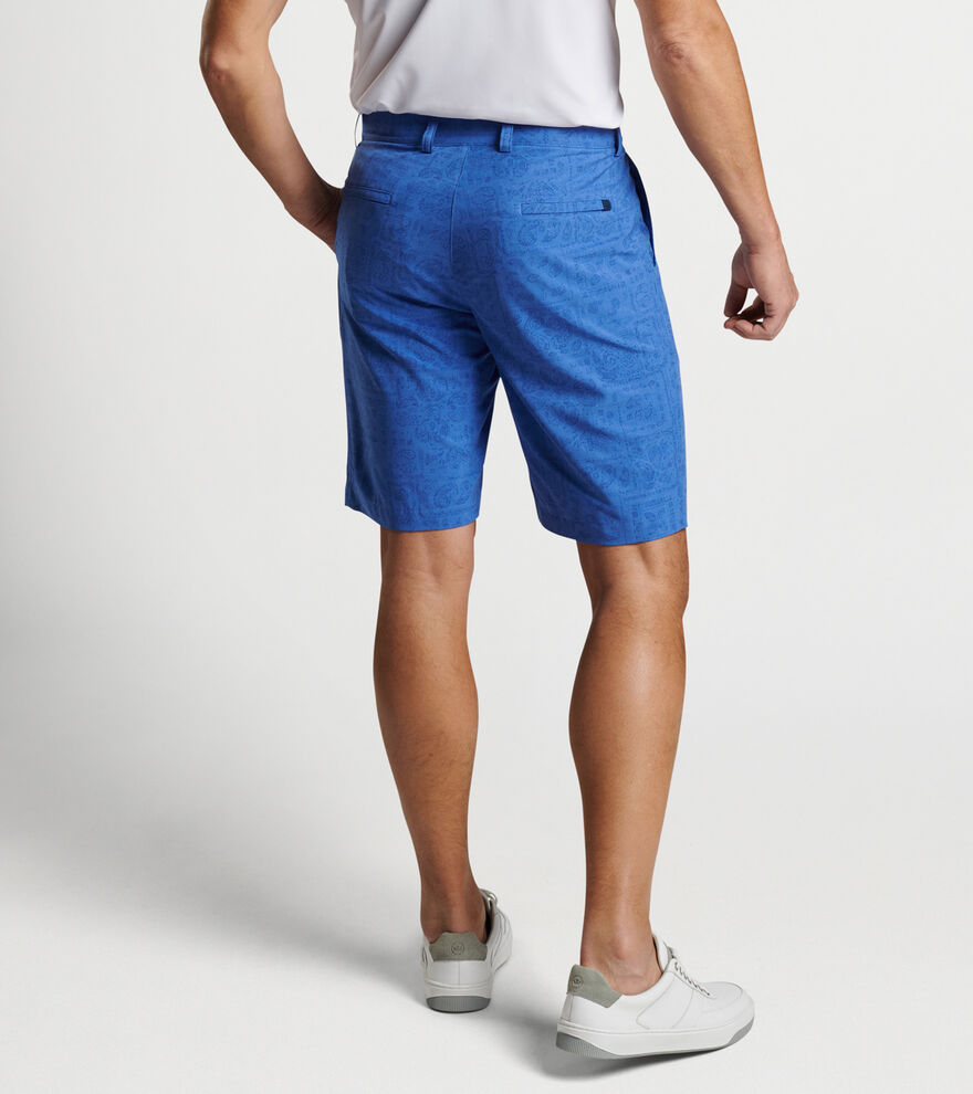 Shackleford Delos Paisley Performance Hybrid Short image number 3